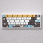 Exclusive Onodera Kosaki Anime PBT Dye-Sub keycap set gallery, showcasing vibrant illustrations and adorable character charm for premium keyboards.