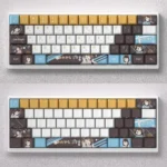 Exclusive Onodera Kosaki Anime PBT Dye-Sub Keycap Set displaying vibrant character art, bringing adorable charm to your premium keyboard.