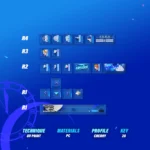 Persona 3 Reload PBT dye-sublimation P3R keycaps set in vibrant Nuclear Blue, showcasing dynamic P3R-inspired legends for gamers.