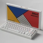 QK65 Keycaps custom set, showcasing a premium celestial design with deep space colors for QK65 enthusiasts.