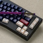 Ronin Keycaps set gallery: authentic samurai spirit aesthetic and premium tripleshot ABS legends, shown from multiple angles with sharp details.