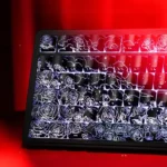 Elegant Black Rose Keycap Set: IMD rose design, glowing side-backlit legends. Magnetic switch compatible, showcasing premium artistry and detail.