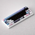 Exclusive Sankarea Keycap Set gallery showcasing ethereal anime art and dark gothic charm on premium black PBT from multiple angles.