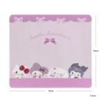 Sanrio mouse pad featuring vibrant, adorable characters, designed for joyful gaming and bringing playful cuteness to any desktop.
