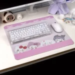 Sanrio mouse pad gallery showcasing vibrant, adorable characters and a smooth surface for joyful gaming and precise office work.