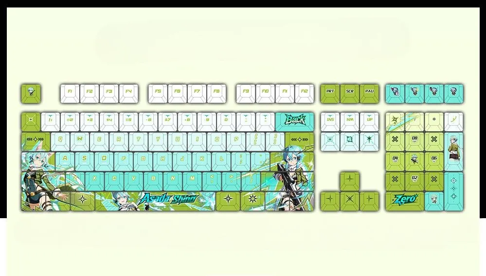 swordartonline-asadashino-cherry-keycapset-mechanical-keyboard-upfront