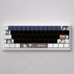 Premium Tamako Keycaps Set gallery view. Featuring durable PBT dye-sublimation with vibrant Tamako Market anime characters for mechanical keyboards.