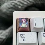 Citlali premium titanium anime keycap, a collectible artisan ESC keycap displaying vibrant character art, intricate details, and metallic luster.