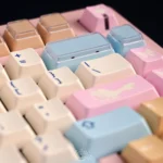 A collection of Underland PBT keycaps set, showcasing the original fantasy design and premium PBT durability from multiple angles.