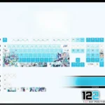 Exclusive VOCALOID Yanhe PBT backlit keycaps set displaying vibrant character art and crisp legends for a playful, artistic keyboard look.