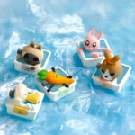 Lipu Friends: Whimsical Characters Keycaps featuring a charming Siamese mythical creature, designed for beautifully display.