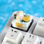 Lipu Friends: Whimsical Characters Keycaps featuring a charming Siam mythical creature, perfect for vibrant keyboards.