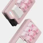 Mint M7 mini pad keyboard (BCP Switches) gallery. Displays its sleek, minimalist design and compact form from all angles.