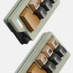 M7 Compact Wireless mini pad keyboard with BCP switches. Gallery views highlight its minimalist design and compact form for effortless setup.