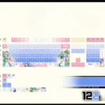 Playful Yoshino Keycaps set: Date A Live PBT backlit set, showcasing iconic Himekawa art and vibrant icy blue-green tones from multiple angles.