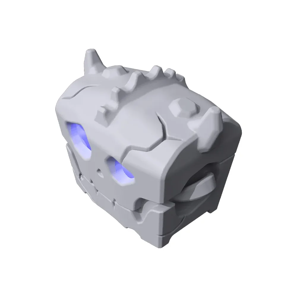 Handcrafted 3D The Legend of Zelda: Bokoblin Chest Keycap gallery, revealing intricate artisanal details and iconic fantasy design for epic gaming setups.