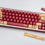 Argenti's Elegance Honkai Star Rail keycaps set, featuring intricate rose and cosmic knight motifs. Exclusive premium design for fans.