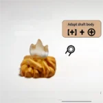 Handmade glowing bonfire 3D artisan keycap shown from multiple angles, highlighting its intricate translucent resin and warm light effect.