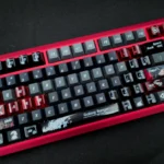 Boothill keycap set: showcasing various angles of the exclusively crafted, philosophically inspired dual-tone design with a refined aesthetic.