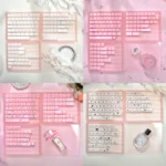 Crystal Jelly MAO Keycap Set showcase playful cat art in pastel hues, highlighting their ergonomic MAO profile and double-layered depth.