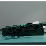 Angled Cthulhu PBT keycap set showcasing its pearlescent finish and dark, otherworldly motif, specifically crafted for magnetic switch keyboards.