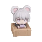 Playful Delta Force keycap gallery, showcasing the exclusive tactical Hackclaw mouse artisan from multiple charming angles, a detailed desk companion.