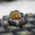Exclusive handcrafted Naruto Demonic Statue of the Outer Path artisan keycap, intricately detailed from multiple angles, showcasing its dark, formidable resin sculpture.