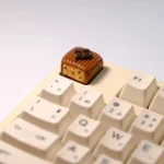 A collection of Ice Cream Cake Keycaps for MX keyboards, displayed from various delightful angles, highlighting their vibrant views.