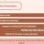 Charming Maillard Bear PBT dye-sub keycaps set showcasing cute bear illustrations in a warm caramel and brown palette, offering a cozy and playful aesthetics.