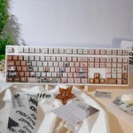 BanG Dream! It’s MyGO!!!!! anime PBT keycaps set showcasing vibrant character art. Premium quality for ultimate fans.