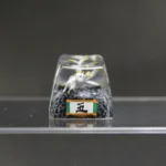 Exquisite handcrafted Naruto Five-Tails artisan keycap from multiple angles, showcasing its vibrant sculpted mythical beast and intricate resin detail angles.