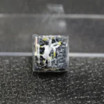 Vibrant handcrafted Naruto Five-Tails artisan keycap. Intricately sculpted mythical beast, resin detail and mythical power from all views.