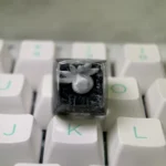 Exquisite handcrafted Naruto Six-Tails Saiken artisan keycap from multiple angles, showcasing its vibrant sculptural details and fierce spirit.