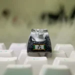 Naruto Six-Tails Saiken Artisan Keycap gallery showcasing exquisite handcrafted details from multiple angles, capturing its fierce spirit and vibrant angles.