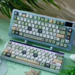Cozy Oden PBT Keycap Set. Whimsical Japanese oden illustrations on durable PBT with ergonomic profile for a warm, artistic culinary theme.