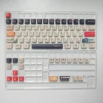 Vibrant 82-key Pokemon PBT side-legend keycaps set, featuring original height and iconic character designs for a durable, clean, and premium keyboard aesthetics design.