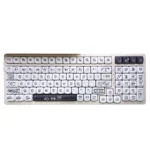 Whimsical Radish Rabbit MOA PBT keycaps set showcasing charming pastel tones, unique rabbit and radish motifs, and a premium spherical profile.