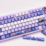 Sunday Artisan Impressionist Keycap Set, handcrafted with painterly landscapes and soft hues on premium MDA profile, a true artistic masterpiece.