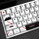 Shimmering Pearlescent Unicorn PBT Keycaps set gallery. Multiple artistic angles reveal iridescent shimmer and vibrant fantasy colors. Premium unicorn design.