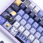 Zenless Zone Zero Hugo keycaps set gaming masterpiece set. Exclusive dynamic character art and futuristic sci-fi details viewed from multiple angles.
