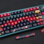 Official Zenless Zone Zero Lighter keycaps set, showcasing its vibrant, futuristic urban fantasy design and bold anime characters.