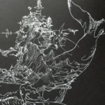 Handcrafted Celestial Kun Desk Mat from multiple angles, showcasing its intricate celestial design and rich cultural symbolism.