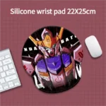 Gundam Wrist pad & wrist rest images: iconic mecha designs, futuristic aesthetics, and ergonomic wrist support shown from various angles.