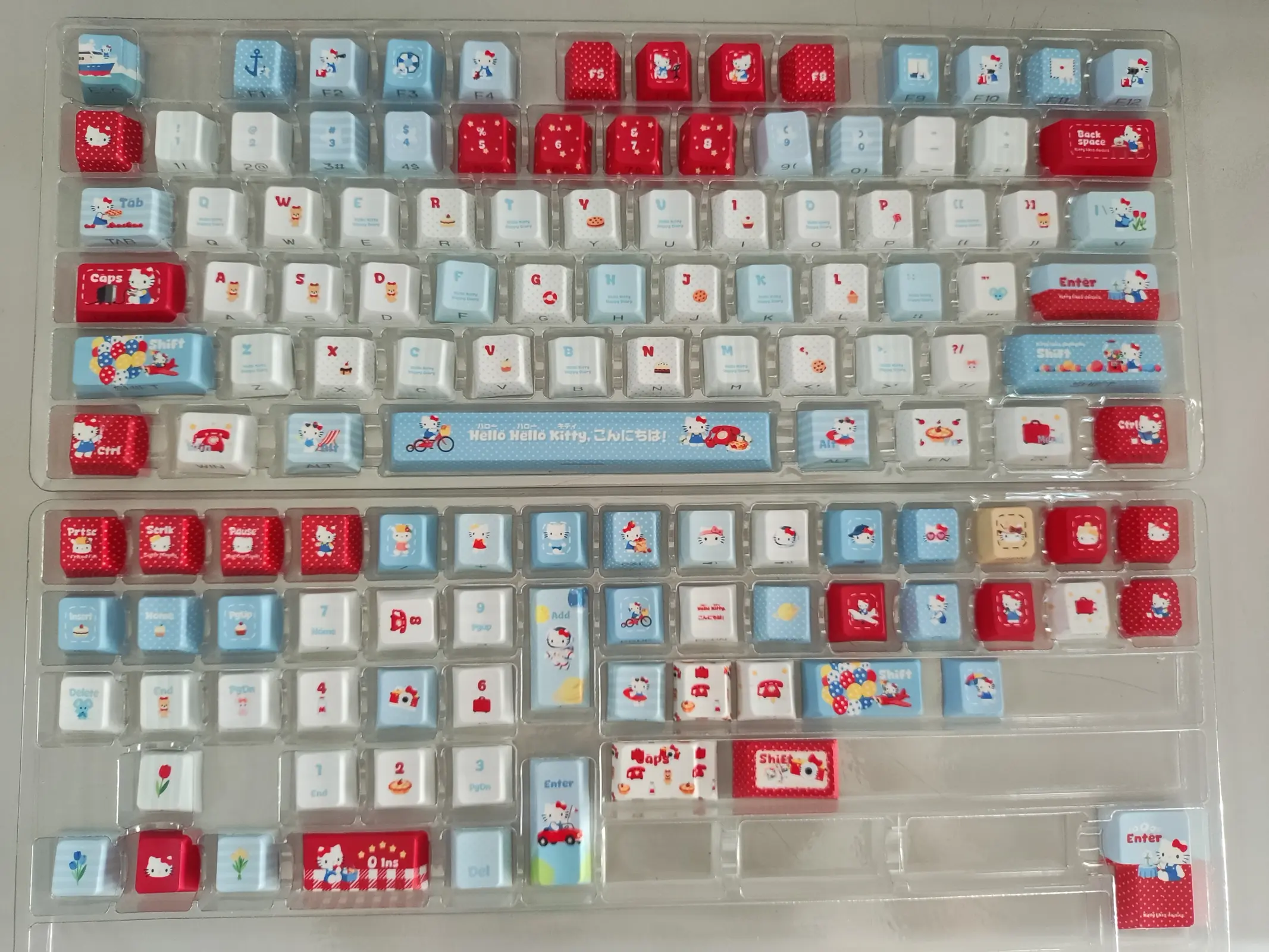 Hello Kitty: Happy Travel Diary Series Keycap Set - Image 7