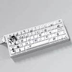 Megumi Kato Side-Print Backlit PBT keycaps set gallery, featuring subtle Saekano art and clean legends from multiple artistic angles, optimized for backlighting.