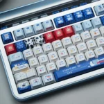 Adorable Milk Rabbit Keycaps Set, PBT Dye-Sub. Pastel whimsical candy and rabbit motifs from all angles, evoking sweet Shanghai charm.