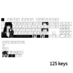 Whimsical Nai Cherry Keycap Set gallery, featuring vibrant dye-sub legends and durable PBT from multiple angles, highlighting unique artistic.