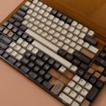 Premium Norse Keycaps full set, showcasing intricate mythology motifs, runes, and divine symbols on artisan and standard keys.