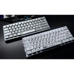 Printstream keycap set variant featuring a specific character, emphasizing the iconic metallic and ceramic finishes, inspired by dynamic graffiti art.