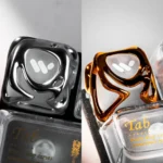 Handcrafted Alloy & Transparent Resin Venom keycap. This premium, edgy piece showcases a dark superhero villain aesthetic, encased in clear resin.